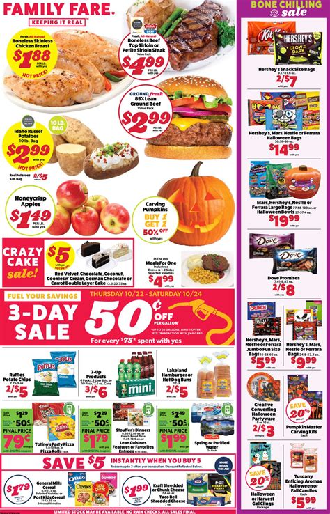 Family fare weekly ads - Weekly Ad & Flyer Family Fare. Active. Family Fare; Sun 02/11 - Sat 02/17/24; View Offer. View more Family Fare popular offers. Show offers. Phone number. 231-882-4021. Website. www.shopfamilyfare.com. Social sites . ... Family Fare in Benzonia, MI may adapt hours of operation over U.S. public holidays. In the year of 2024 these updates pertain ...